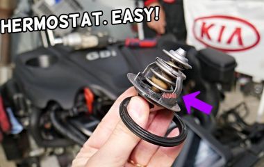 Замена термостата Kia Sportage 1, 2 и 3: инструкция, где находится и советы по замене