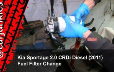 Замена топливного фильтра и фильтра бензонасоса Kia Sportage: Полное руководство