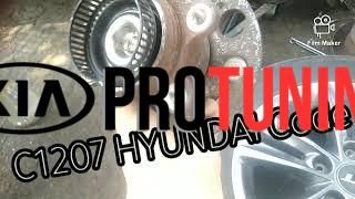 C1207 Kia: Ошибка датчика скорости колеса Задн.-ЛВ - Расшифровка и Решение Проблем