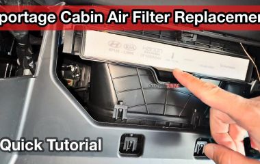 Как заменить салонный фильтр на Kia Sportage 3: подробная инструкция и советы