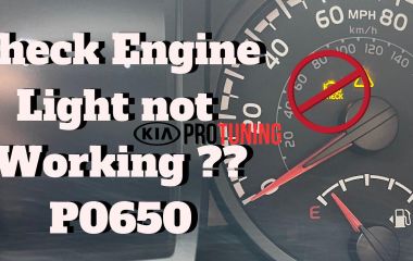 P0650 Kia: Код ошибки и расшифровка неисправности лампы-индикатора (MIL) — Цепь управления
