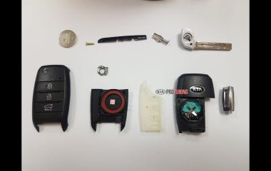 Как разобрать брелок и ключ зажигания Kia Rio 3: пошаговая инструкция