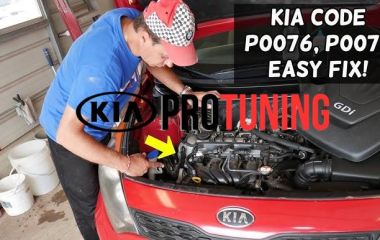 P0076 Kia: Ошибка и расшифровка кода - Цепь электромагнитного клапана на входе низк. (Емкость 1)