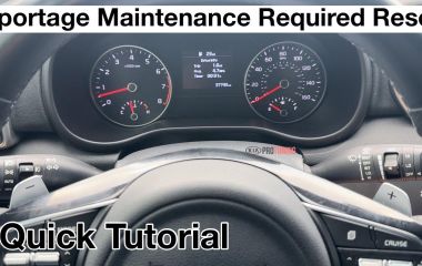 Как сбросить межсервисный интервал на Kia Sportage 4: Полное руководство