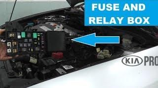 Как вытащить предохранитель и снять блок предохранителей на Киа Рио 4: пошаговая инструкция