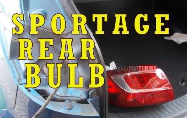 Замена лампы стоп-сигнала Kia Sportage 2: пошаговая инструкция и советы