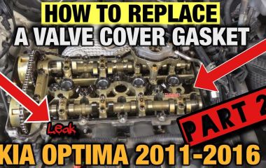 Замена клапанной крышки и прокладки на Kia Rio 2: пошаговая инструкция и советы