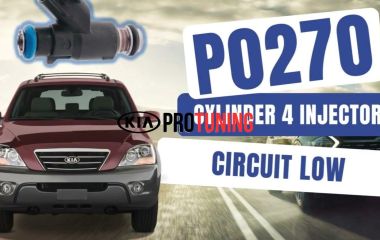 P0270 Kia: Код ошибки и расшифровка Цилиндр 4 Цепь инжектора Низк. - Всё, что нужно знать