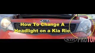 Замена ламп Kia Rio 2017: пошаговая инструкция и советы по замене лампочки